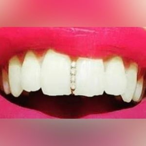 Silver Bling Tooth Jewelry